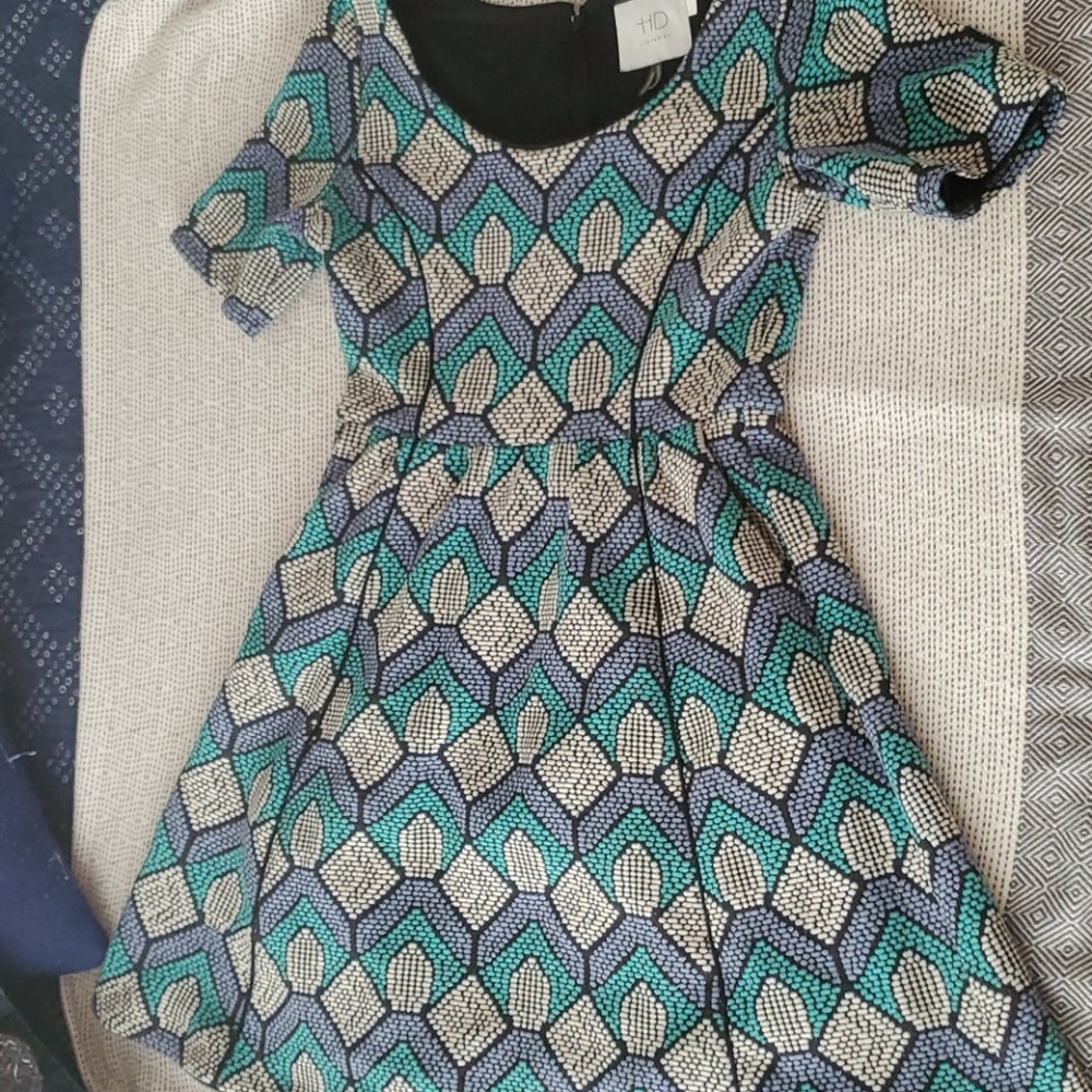 Holiday Anthropologie HD in Paris Hollyhock Dress